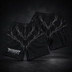 DUSKSET Unisex Nightform Shorts — styled product shot