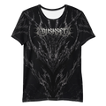 DUSKSET Men’s Nightform Athletic Tee — front view