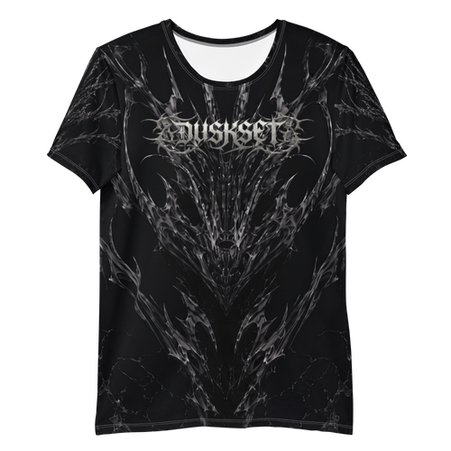 DUSKSET Men’s Nightform Athletic Tee — front view