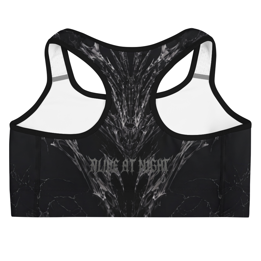 DUSKSET Women’s Nightform Sports Bra — back view