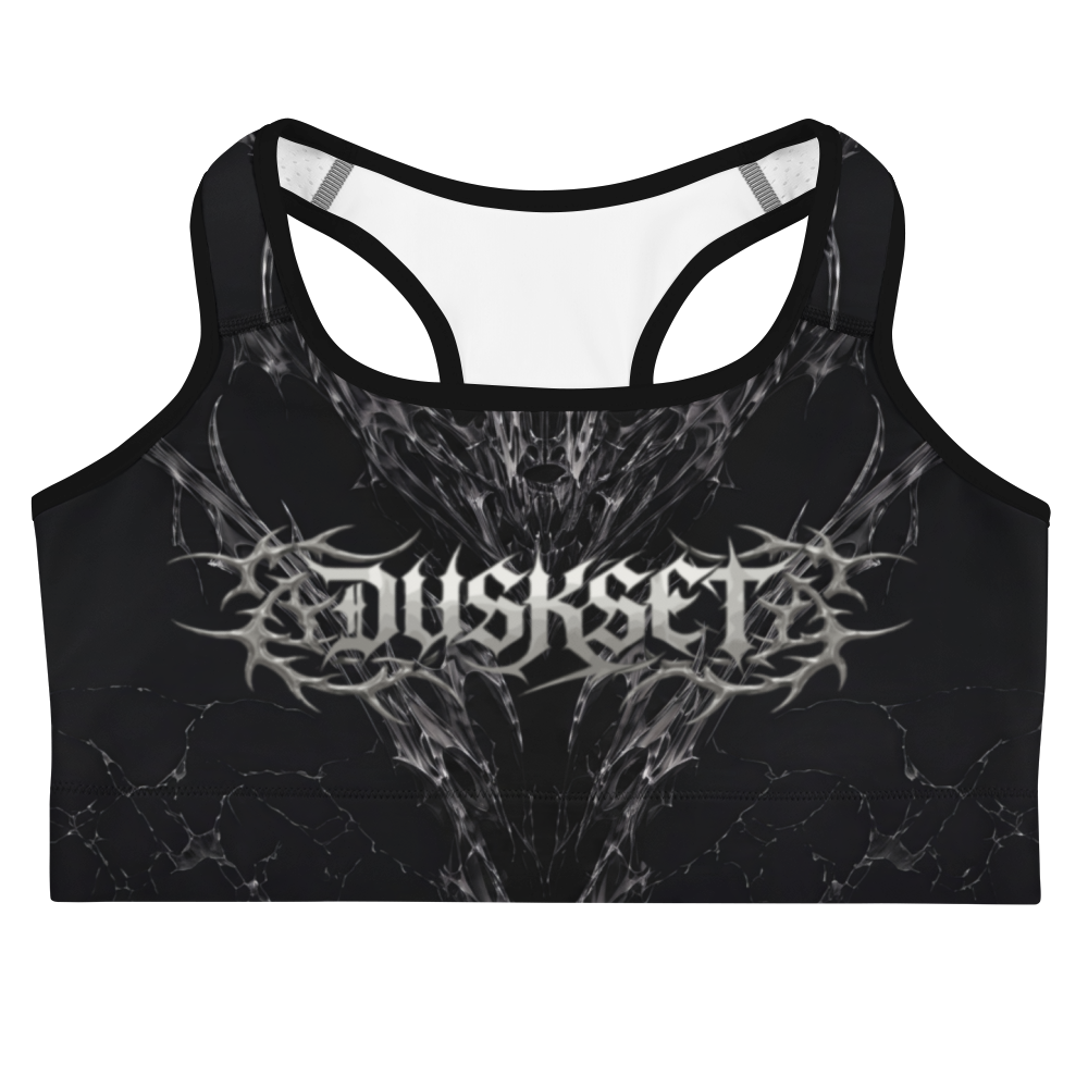 DUSKSET Women’s Nightform Sports Bra — front view