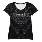 DUSKSET Women’s Nightform Athletic Tee — front view